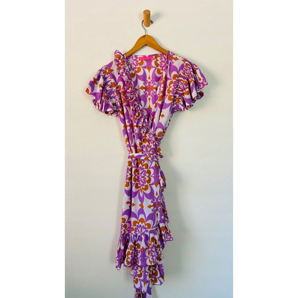 Feather & Find Wrap Dress